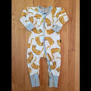 Bonds Wondersuit White Leopard size 0